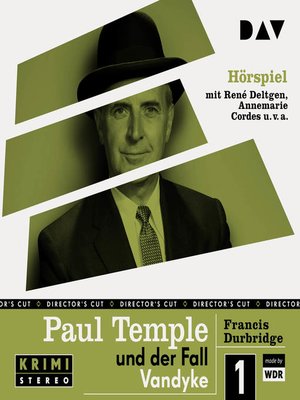 cover image of Paul Temple und der Fall Vandyke